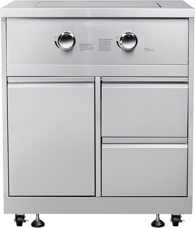 KoolMore 32 in. Outdoor Kitchen Liquid Propane Side Burner by KoolMore