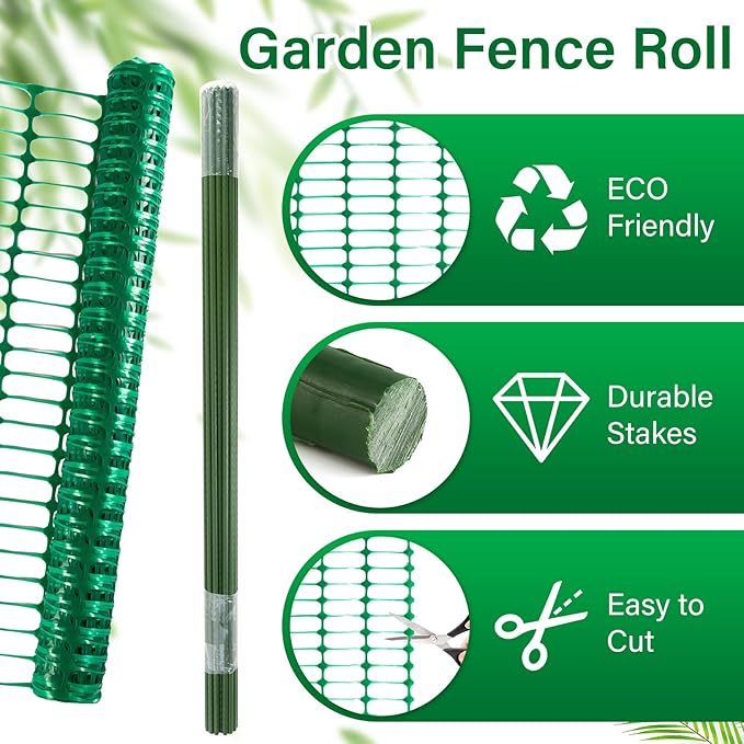 Plastic Fencing Temporary Fence, Snow Fence 4x100 - Image 6