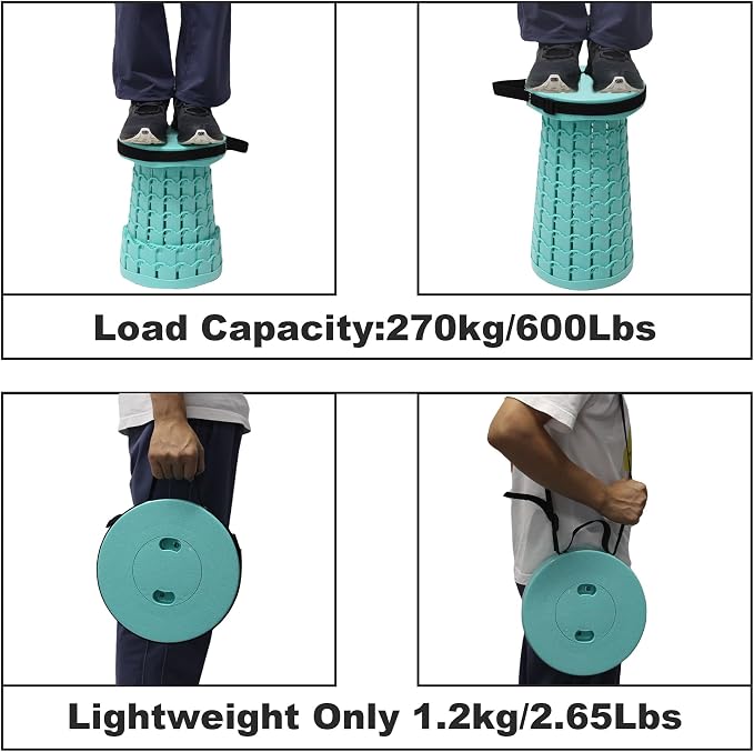 ALEVMOOM Upgraded Collapsible Stool - Image 7