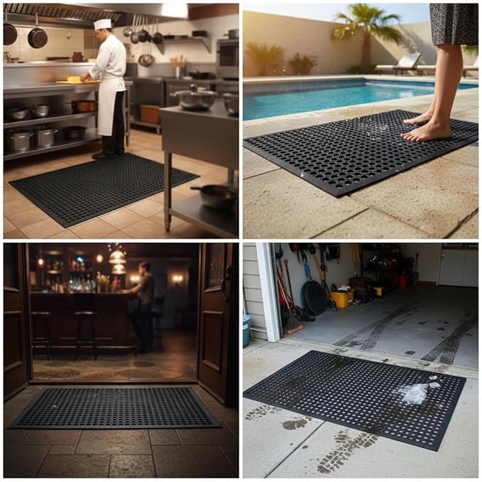 Large Rubber Doormat for Outside - Image 7