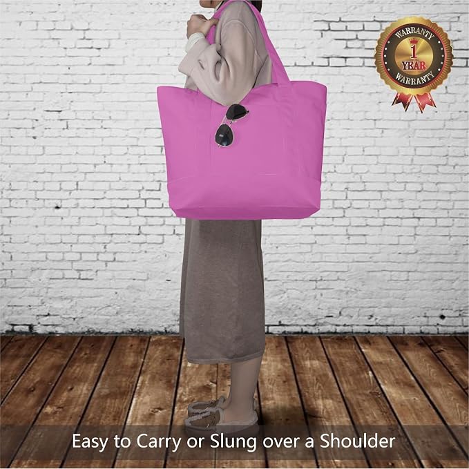 TOPDesign 1-Pack Canvas Tote Bag - Image 2