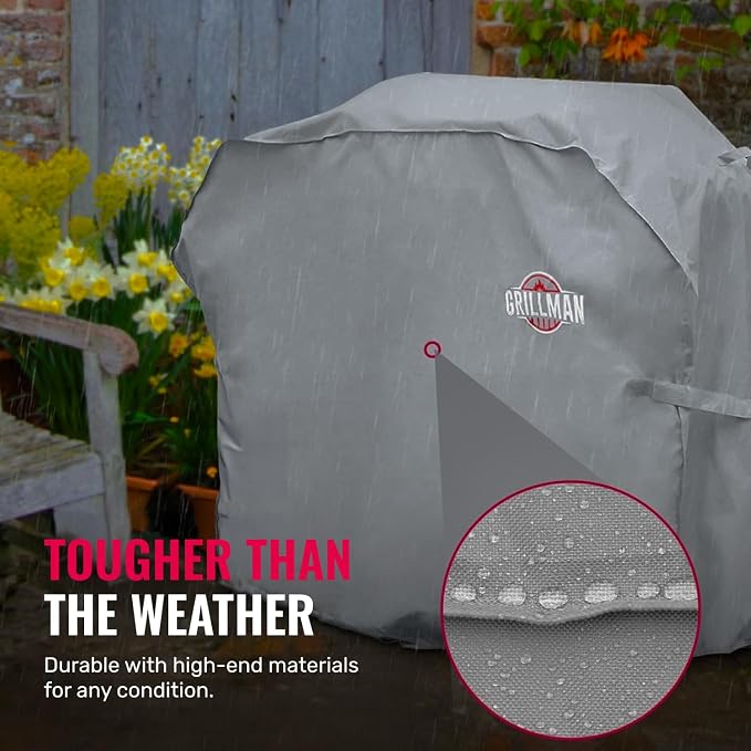 Grillman Premium Grill Cover for Outdoor Grill - Image 5