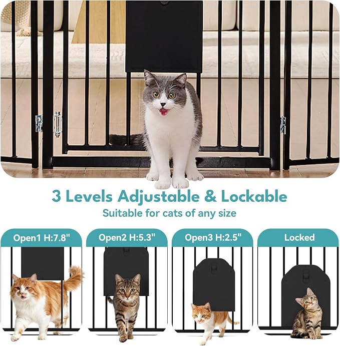 No Pawblems Free Standing Dog Gate - Image 2