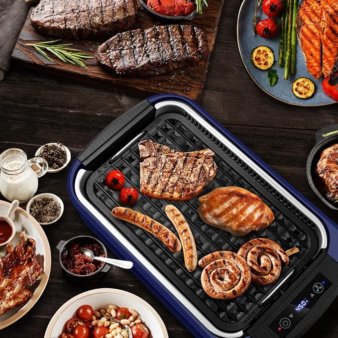CUSIMAX Smokeless Grill, 1500W Electric Indoor Grill - Image 8