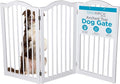 INTERNET'S BEST Arched Top Dog Gate | 3 Panel, and Porch | Portable, Extra Wide by BIRDROCKHOME
