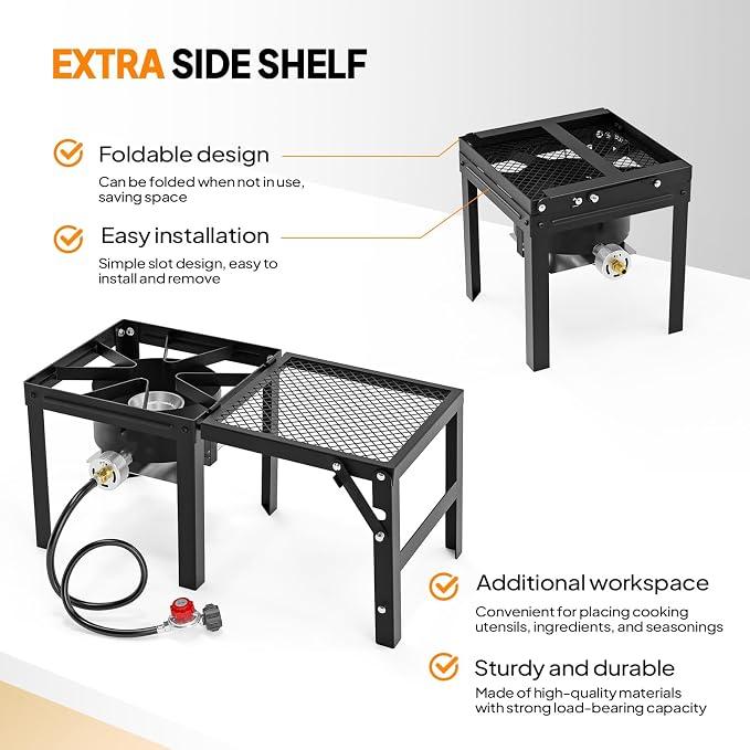 Bonnlo Single Burner Propane Stove - Image 5
