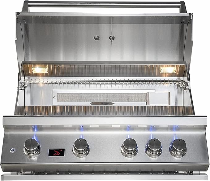 Whistler 34-inch Built-in 4-Burner Natural Gas Grill by Builtyouroutdoorkitchen