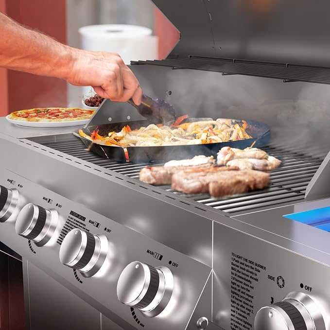 4 Burner Propane Gas Grill - Image 2