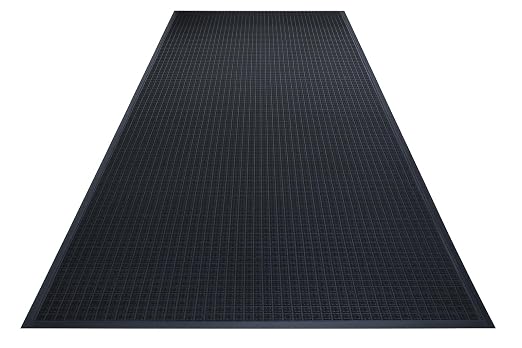 Guardian WaterGuard Indoor/Outdoor Wiper Scraper Floor Mat, Rubber/Nylon by GuardianFloorProtection