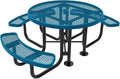COATEDOUTDOORFURNITURE Heavy-Duty Portable Outdoor Picnic Table by CoatedOutdoorFurniture