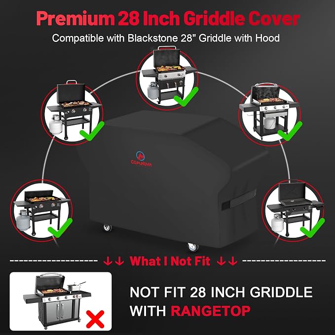Comnova Griddle Cover for Blackstone 28 Inch - Image 3