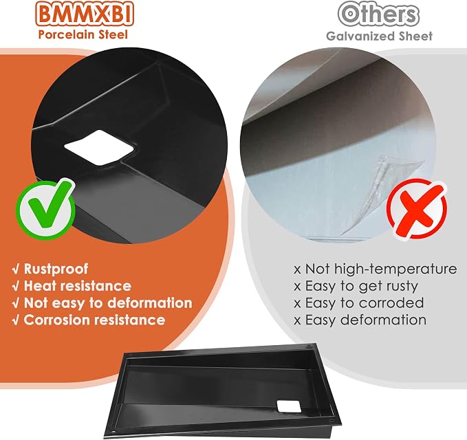 62757 Grease Tray for Weber Genesis 300 Series, Drip Pan Tray for Genesis S310 - Image 6