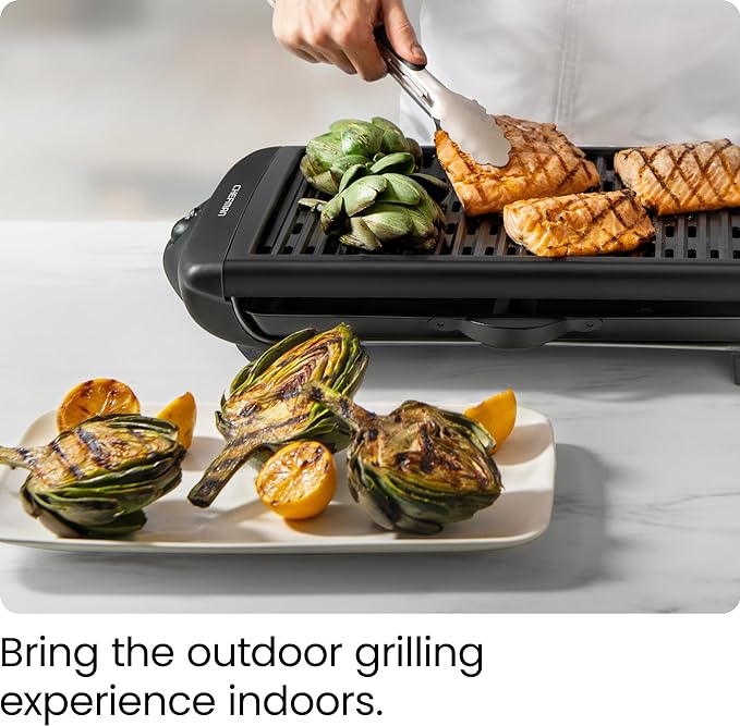 Chefman Electric Smokeless Indoor Grill w/ Non-Stick Cooking Surface & - Image 2