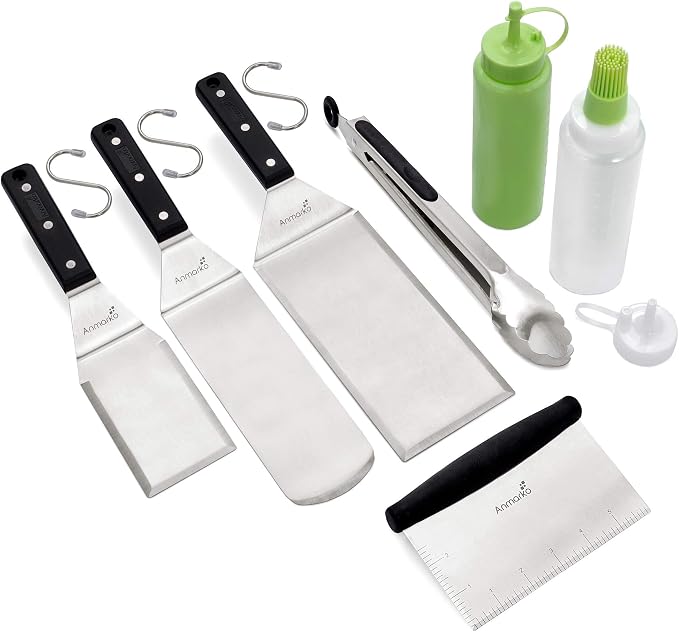 Metal Spatula Set by Anmarko