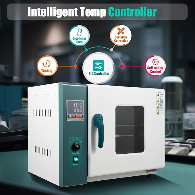 110V Horizontal Electric Blast Drying Oven, 1000W Constant Temperature Blast - Image 9