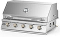 Hygrill 40-Inch Built In Grill, Stainless Steel 5-Burner Grill Head by Stanbroil