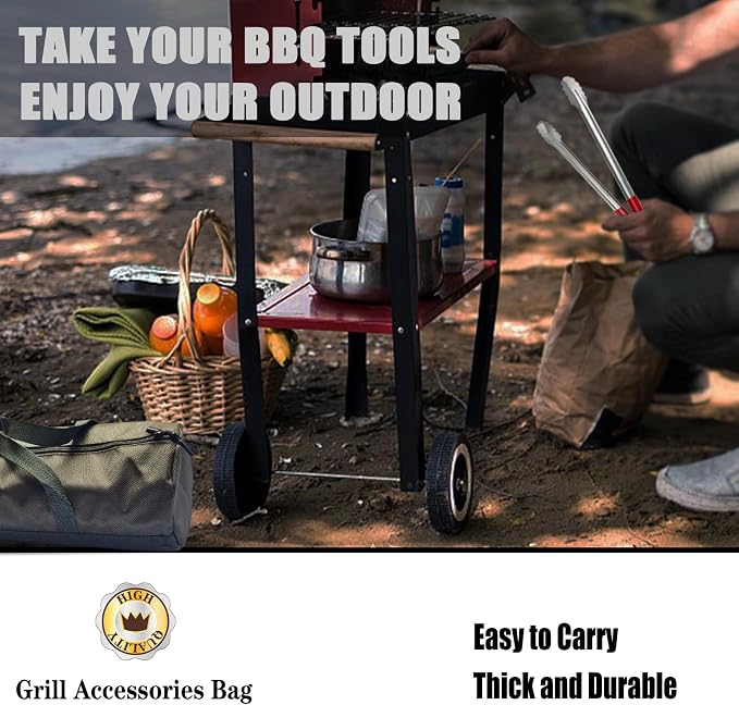 Grill Accessories Storage, Tool Bag - Image 3