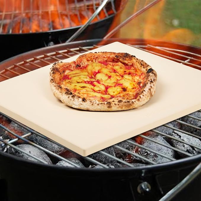 Professional Pizza Stone for Oven – 13.8x17.7 Inch Cordierite Baking Stone Board - Image 5