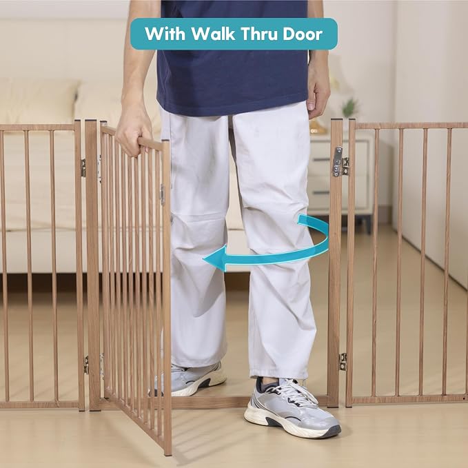 No Pawblems Free Standing Dog Gate - Image 6