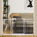 Extra Wide Baby Gate 57.5-62.2 Pressure Mounted, Child Dog Pet Safety Gates by Unknown