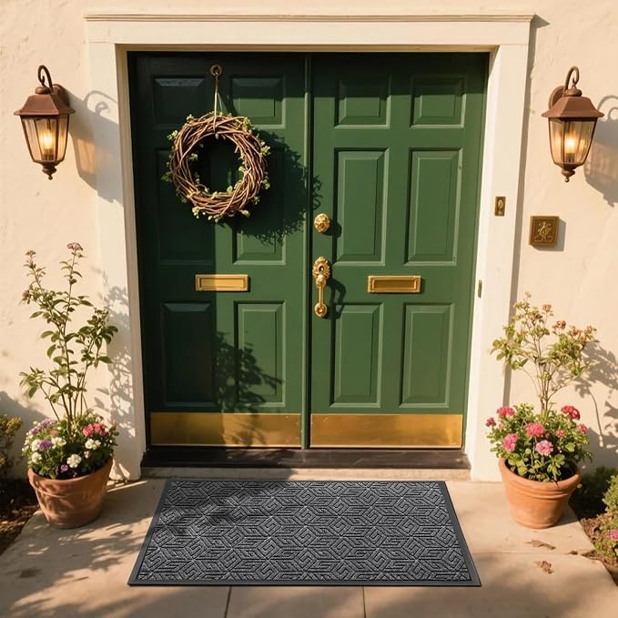 Yimobra Large Door Mat 47x32, All-Weather Waterproof Outdoor Mats - Image 6