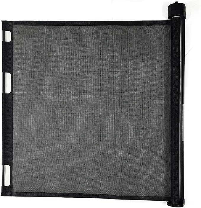 Retract-A-Gate 72" Black: The Original and only Made in USA Retractable Baby by SmartRetract