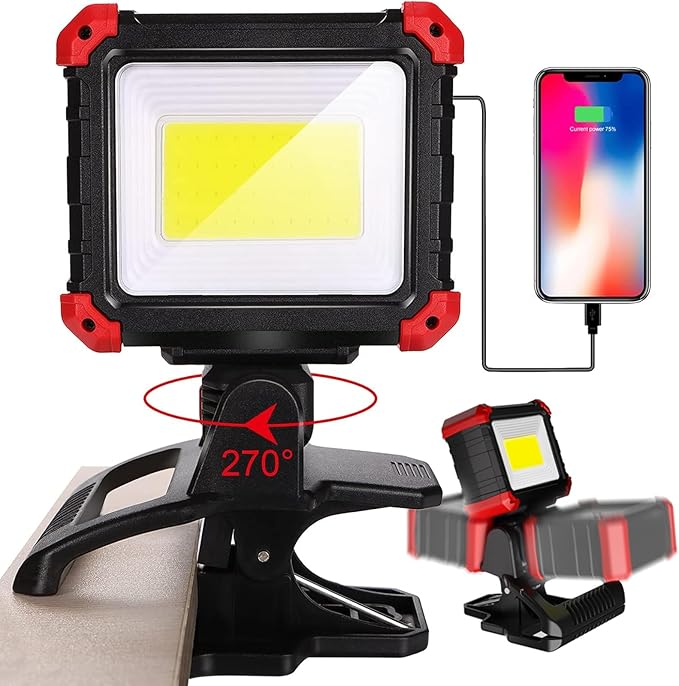 LED Rechargeable Work Light by Easymaxx