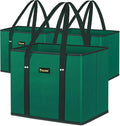 BALEINE 3Pk Reusable Grocery Bags, Foldable Shopping Bags by BALEINE