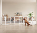 JSB 192-inch Extra Wide 30-inch Tall Dog gate by HomeFurniture