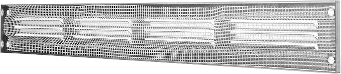 Repa Market Galvanized Air Vent Cover 16" x 2" Inch - Image 8