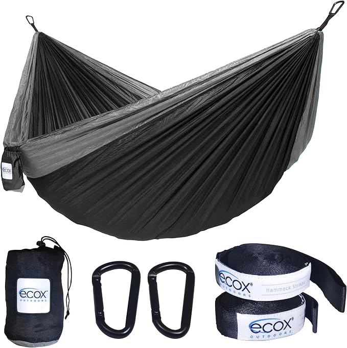 ecox Outdoors Parachute Hammock Single by ecox