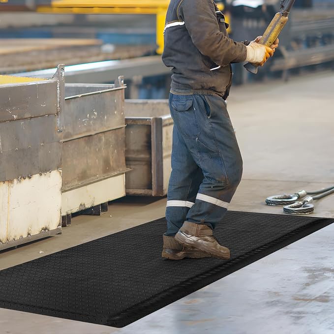 Nisorpa Anti Fatigue Mats Industrial 2' x 6' Ergonomic Standing Mat 15/16" - Image 8