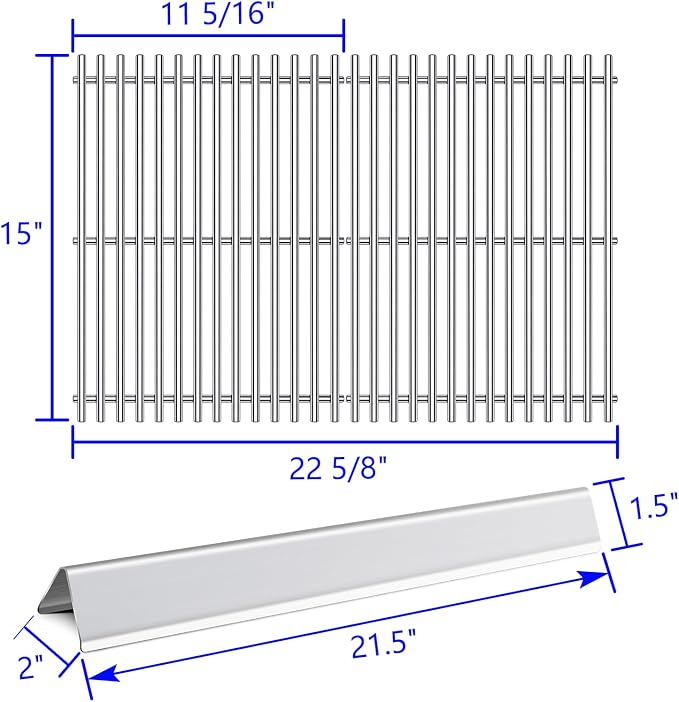15” 9MM Grill Grates Replacement - Image 3