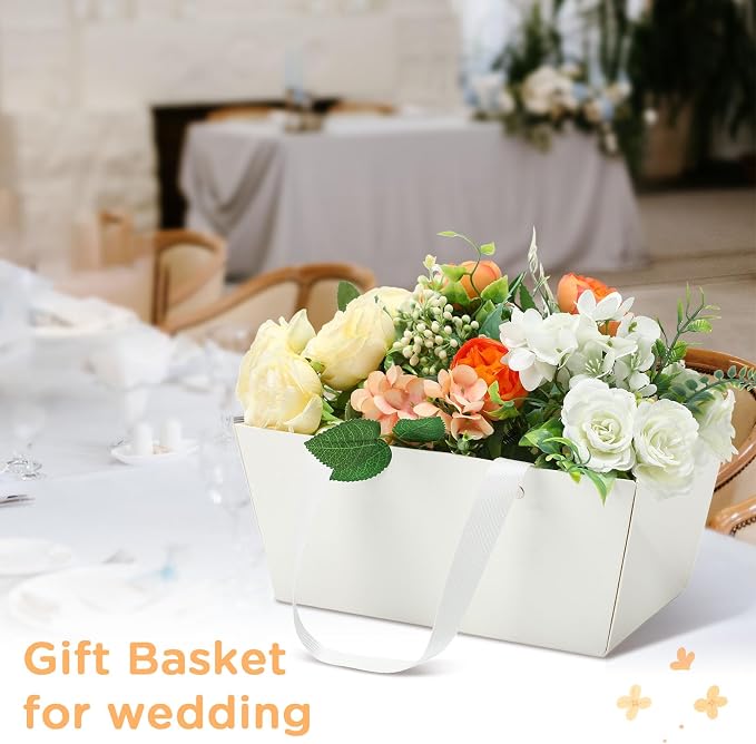 Tuanse 30 Pcs Basket for Gift Empty DIY Bulk Gift Basket Kit - Image 5