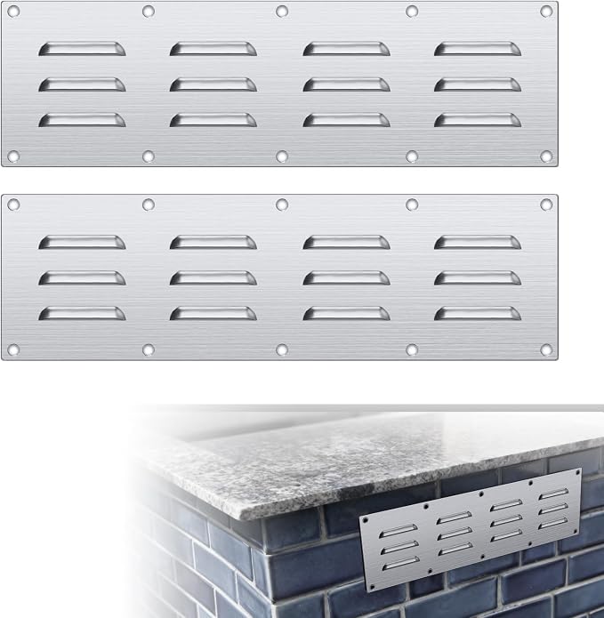 2 Pack Stainless Steel Venting Panel by Unknown