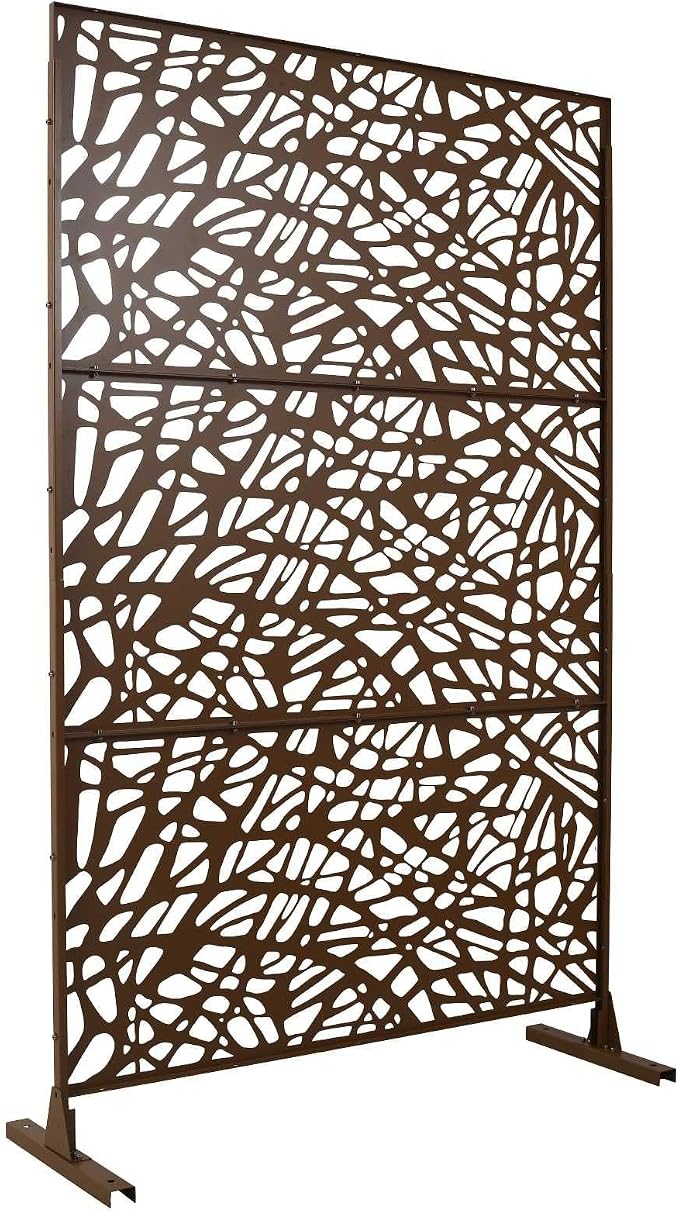 Outdoor Decorative Metal Privacy Screen Panel, Steel Partition - Image 9