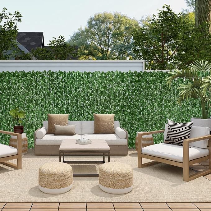 iCover 78x98in Artificial Ivy Privacy Screen - Image 7