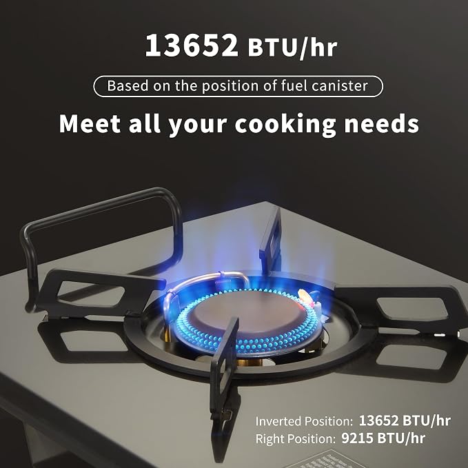 Naturehike Camping Gas Stove for IGT Table, Folding Isobutane Stove - Image 4