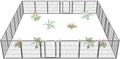 FXW Garden Fence Outdoor for The Yard – 32in x 54.7ft Heavy Duty Metal Animal by FXW