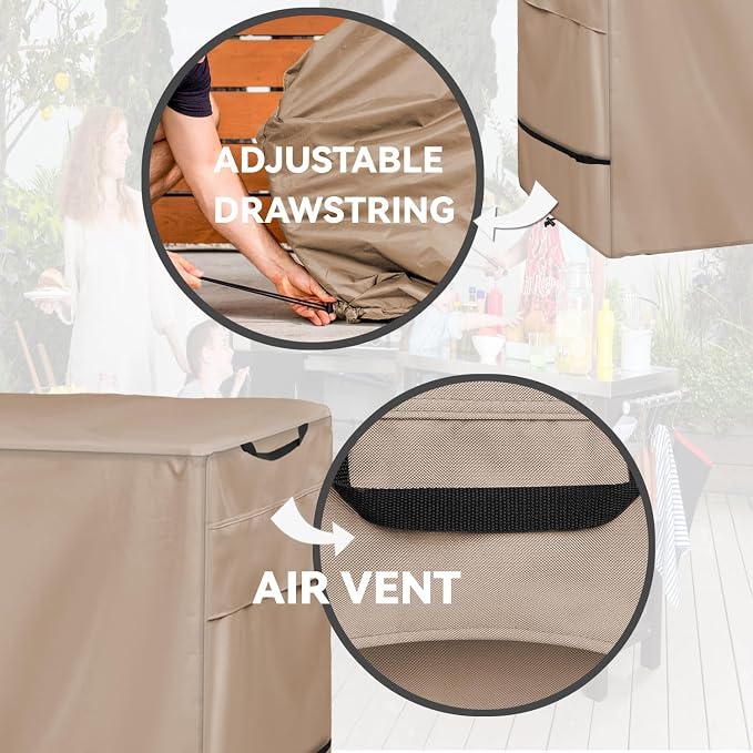 Outdoor Prep Table Cover- Heavy Duty Waterproof Cover - Image 4