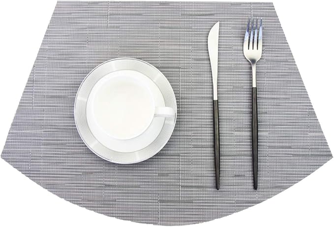 PIGCHCY Wedge Shaped Placemats Set of 6 - Image 3