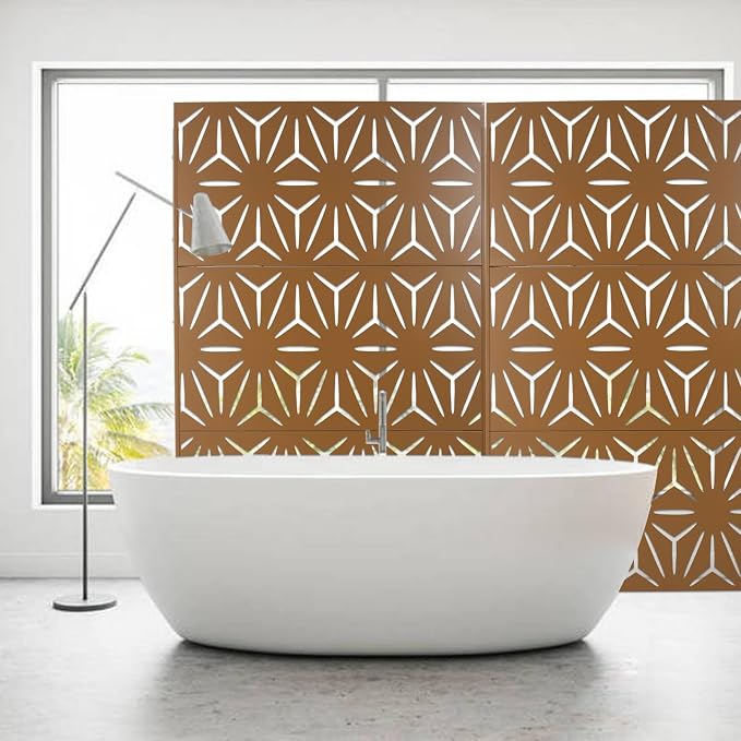 Outdoor Privacy Screen, Steel Privacy Divider - Image 4