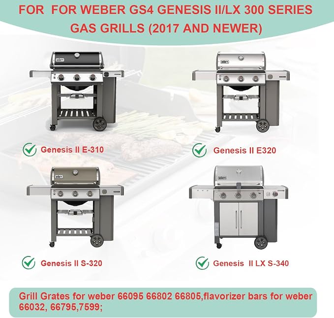 66095 Grill Grates & 66032 Flavorizer Bars - Image 2
