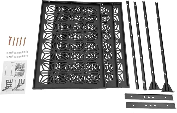 75" H×35" W Decorative Outdoor Privacy Screen - Image 7