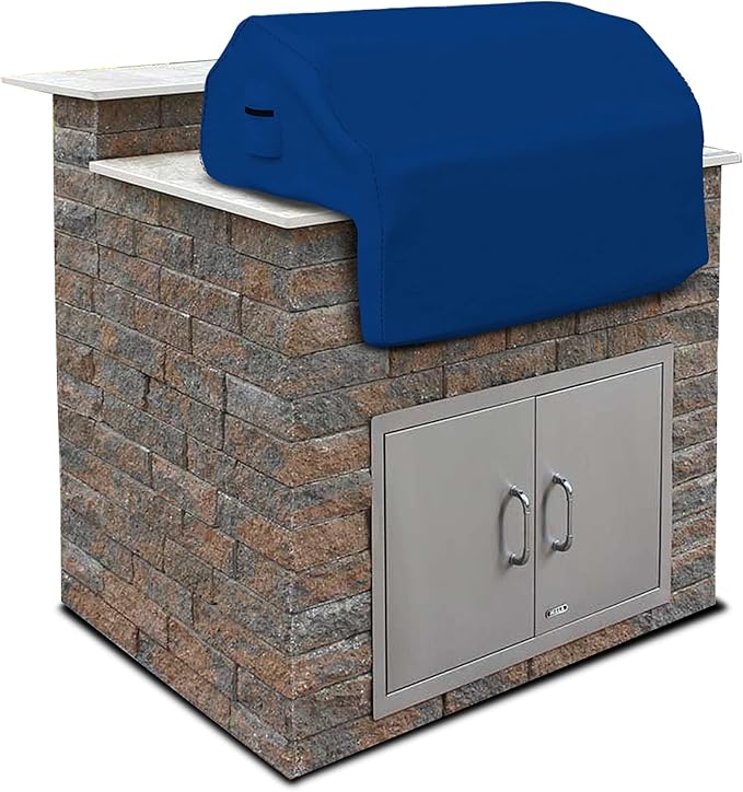 Covers & all Built-in Grill Cover Made of 18 Oz Waterproof Fabric by CoversAll