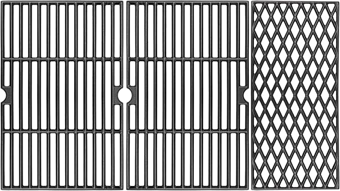 Cast Iron Grill Grates for Dyna glo DGH474CRP DGH483CRP DGF493BNP DGF493PNP-D by SearCook