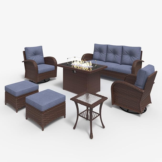 LayinSun 7 Pieces Outdoor Patio Furniture Set - Image 2