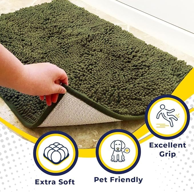 Muddy Mat® AS-SEEN-ON-TV Highly Absorbent Microfiber Door Mat and Pet Rug - Image 3