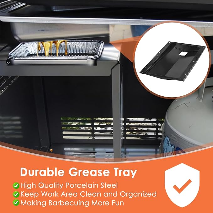 91354 Grease Tray for Weber Spirit 310 and 320 Series Grills - Image 6