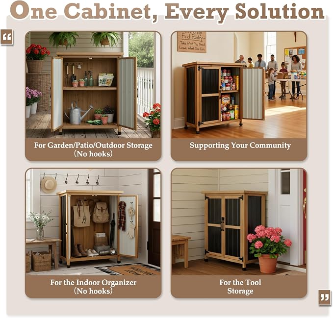Weatherproof Outdoor Storage Cabinet - Image 6